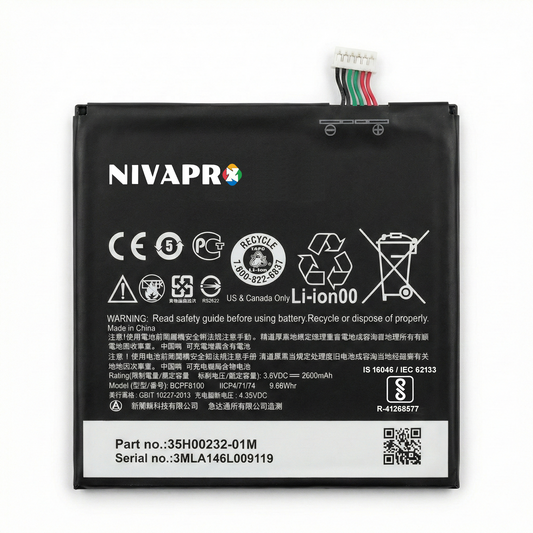 HTC D820 Desire 820 Battery – Safe Charging, Durable & Long-Lasting By NIVAPRO