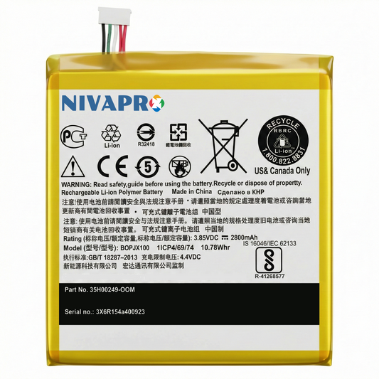 NIVAPRO HTC Desire 828 Battery – Safe Charging, Durable & Long-Lasting