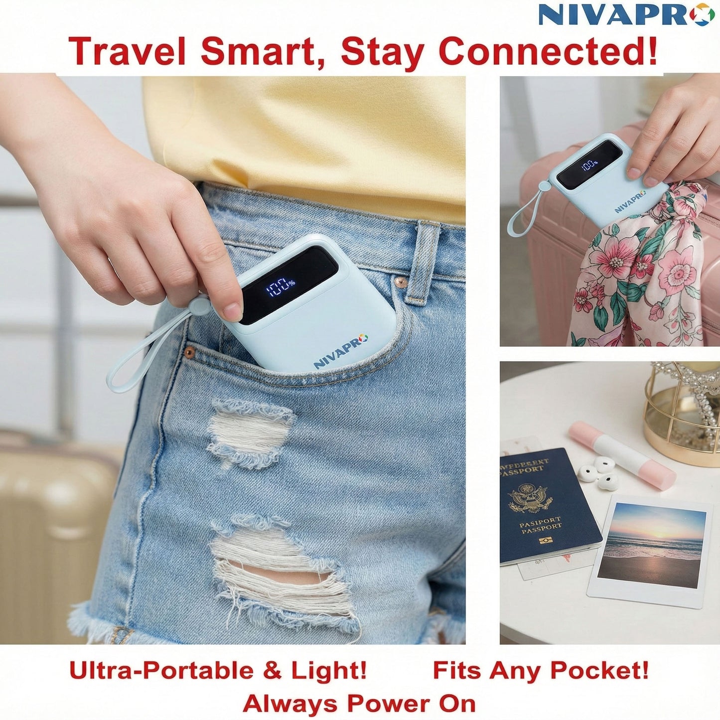 Ultra Slim power bank DX263 (10000 mAh)