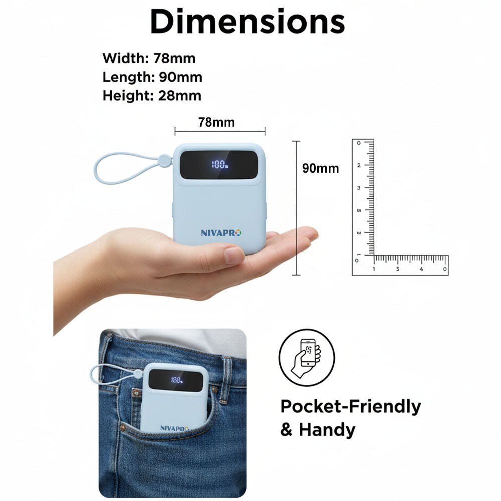 Ultra Slim power bank DX263 (10000 mAh)