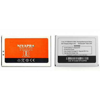 F103 Pro Original BL-G024A Battery compatible for GIONEE  2500mAh by NIVAPRO