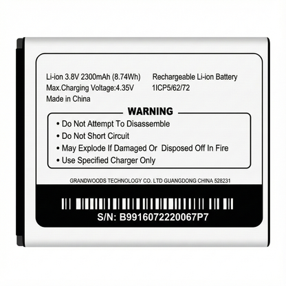 Gionee P7 Original BL-G2300X  Compatible for Gionee P7 - 2300mAh  Mobile Battery by NIVAPRO