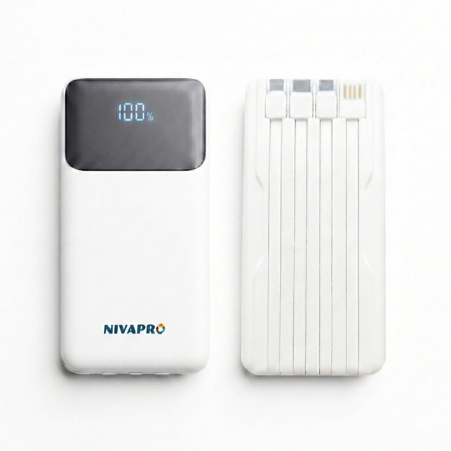 10000mAh Power Bank with 22.5W ultrafast Charging, Pass-Through Support, in-Built connectors, Airline Approved, Digital% Display. (Copy)