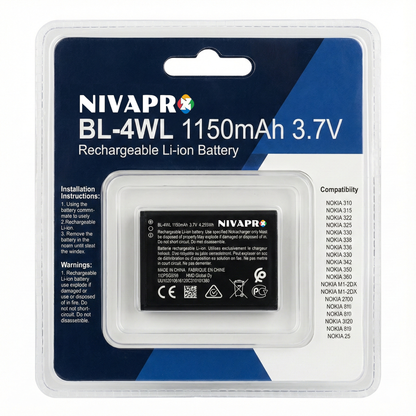 NIVAPRO Mobile Battery BL-4WL 1150mAh