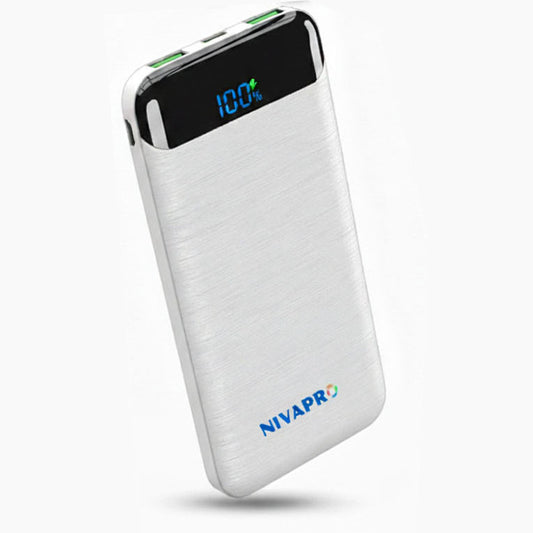 Slim and designer power bank HTY11 White