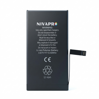 14 Iphone battery 3279mAh  compatible with warranty by NIVAPRO