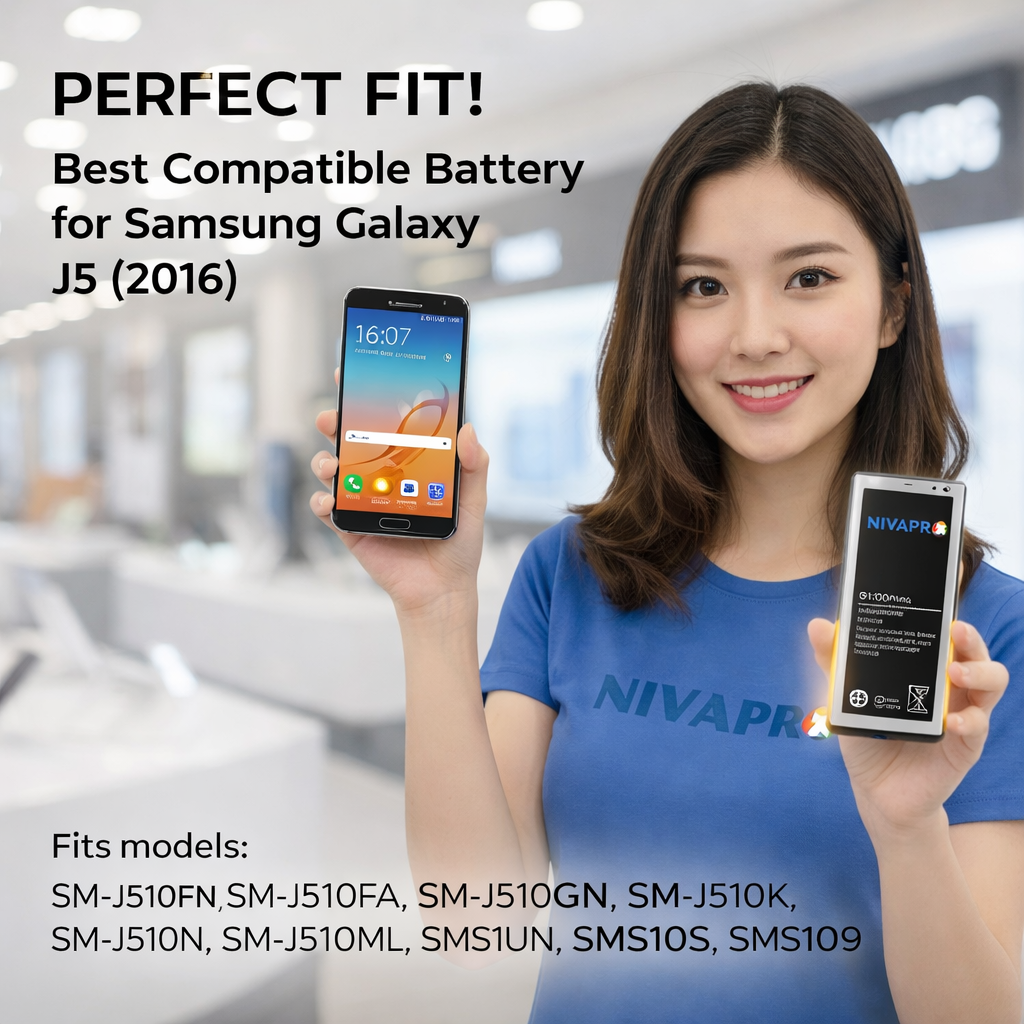 NIVAPRO J510 | J5 (2016) 3100mAh Compatible Battery