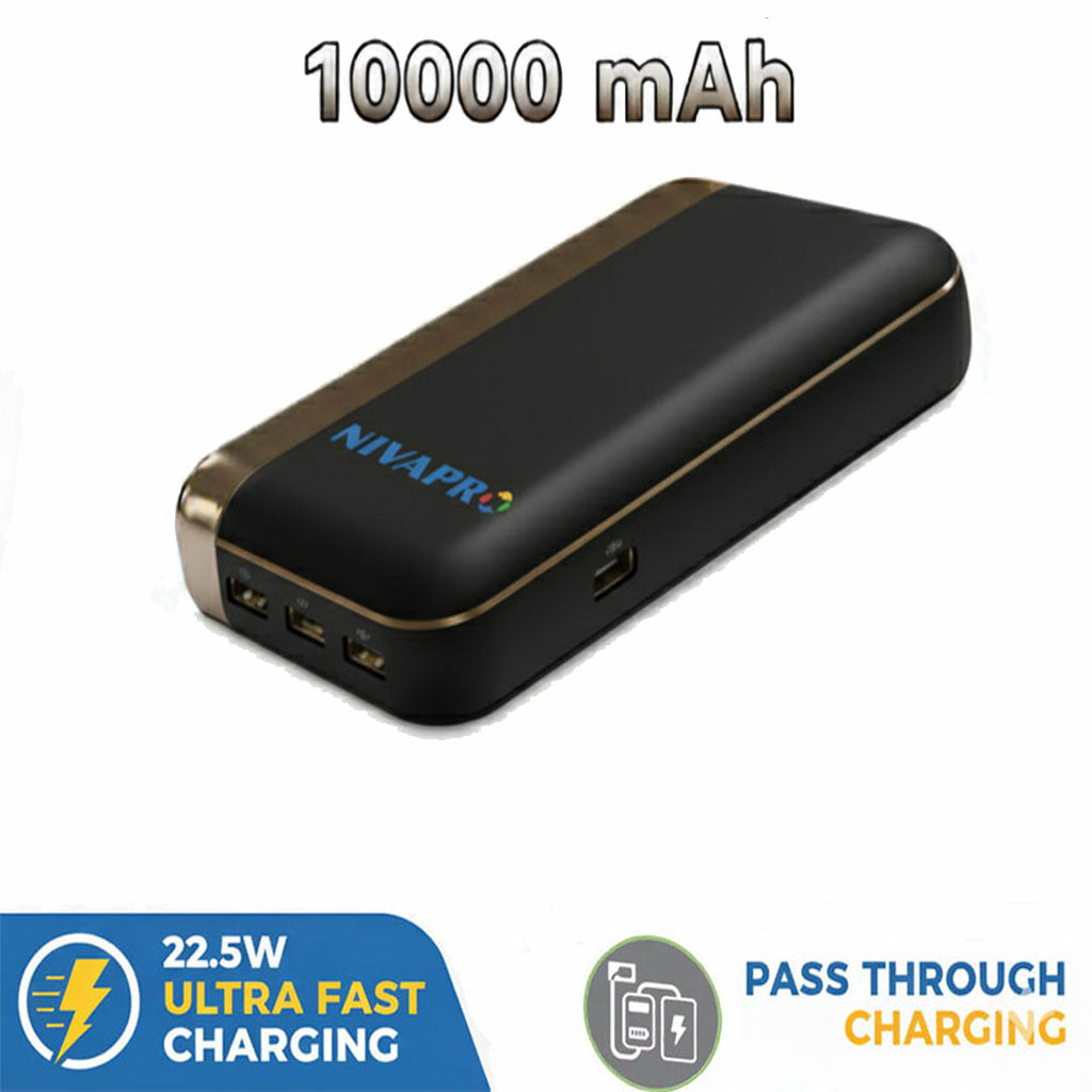 Slim Compact Power Bank K186 (10000 mAh)