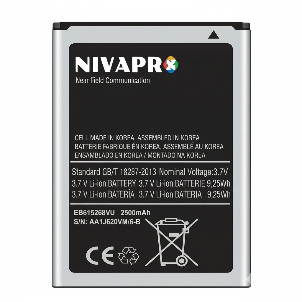 NIVAPRO GALAXY NOTE1 2500mAh Battery