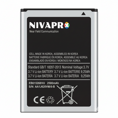 NIVAPRO GALAXY NOTE1 2500mAh Battery