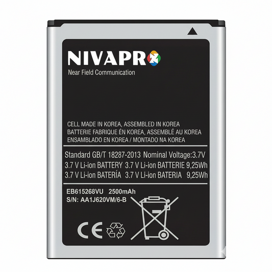 NIVAPRO GALAXY NOTE1 2500mAh Battery