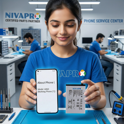 NT01 for  Nothing Phone 01  4500mAh with Warranty Compatible by NIVAPRO