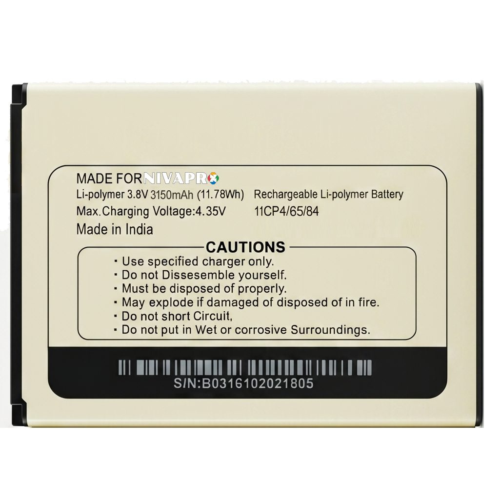 Gionee P7 Maxx Original BL-G030Y Compatible for Gionee P7 Maxx - 3150mAh  Battery by NIVAPRO