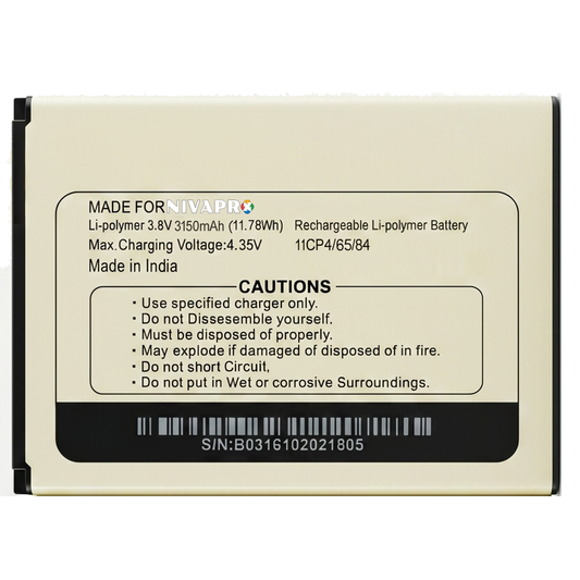 Gionee P7 Maxx Original BL-G030Y Compatible for Gionee P7 Maxx - 3150mAh  Battery by NIVAPRO
