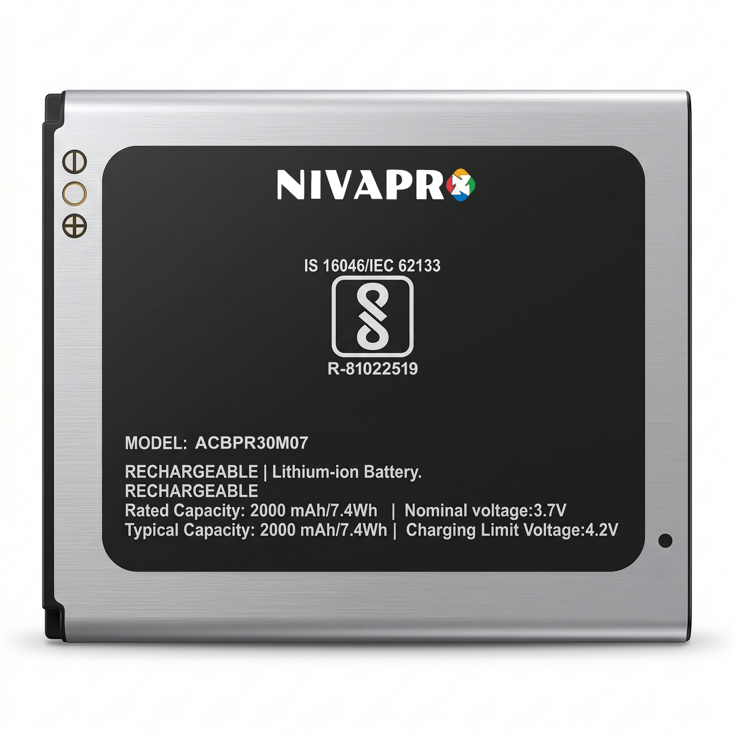 Q440 Original Bharat 4  ACBPR30M07 Compatible mobile battery 2000mAh by NIVAPRO