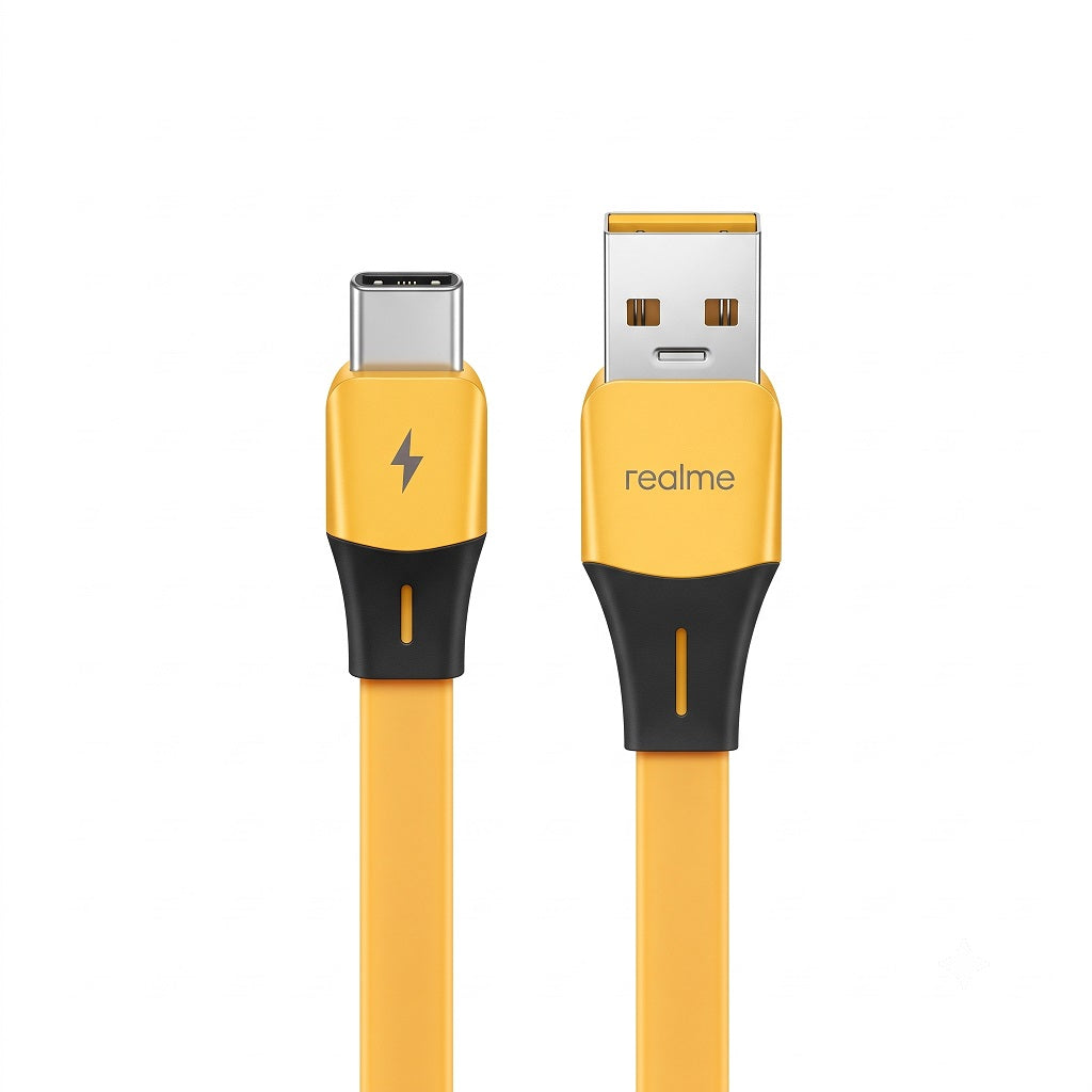 Original realme SUPERDART Type-C Cable 65W Fast Charging | Tangle-Free | 15,000 Plug-Unplug Tested
