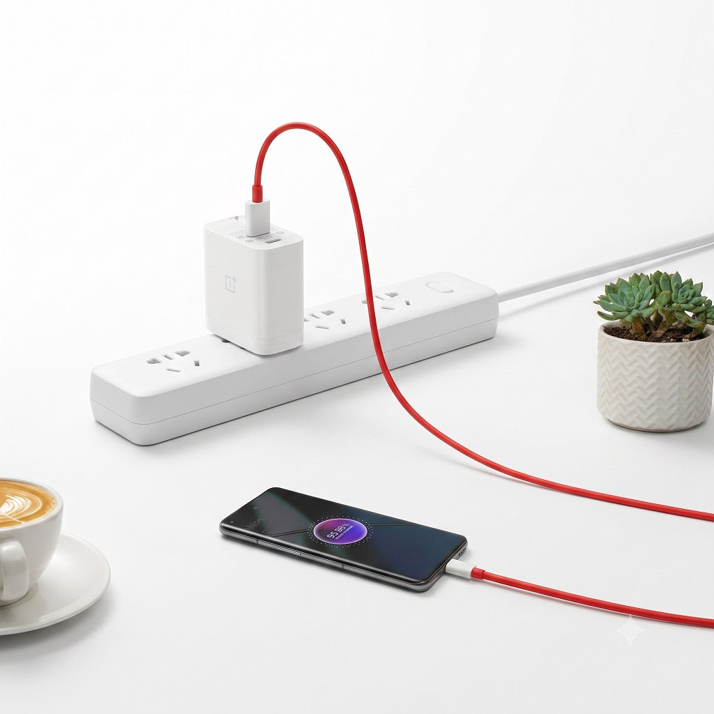 Original OnePlus SUPERVOOC USB-A to Type-C Cable 1M