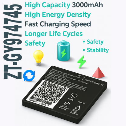 NIVAPRO Compatible for ZT-GY974745, Jiofi 6, JMR815 3000mAh battery