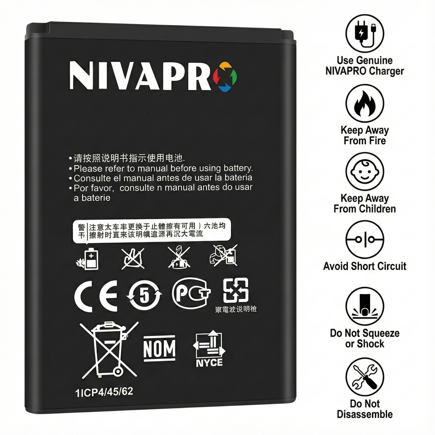 Airtel Wi-Fi Dongle HB434666RBC Huwaei replacement battery by NIVAPRO