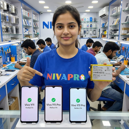 B-FO For Vivo V11 Pro, X21S, V11 Battery 3400mAh capacity by NIVAPRO