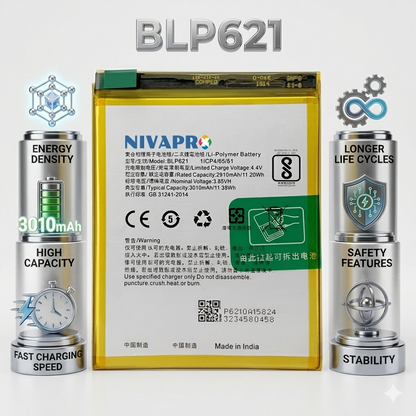 Original BLP621 for Oppo R9s (CPH1607, R9sk, R9sm) 3010mAh Battery with warranty by NIVAPRO