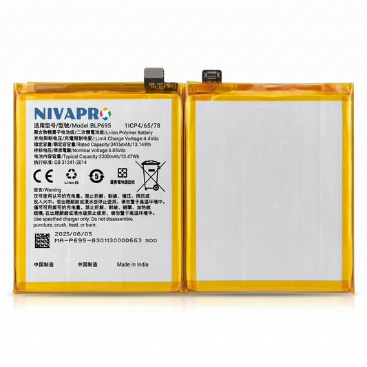 BLP695 for Oppo Realme U1,  Realme 2 PRO 3500mAh Battery with warranty by NIVAPRO