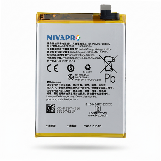 BLP707 for Oppo F11 (models CPH1911 and CPH1913) Battery with warranty by NIVAPRO