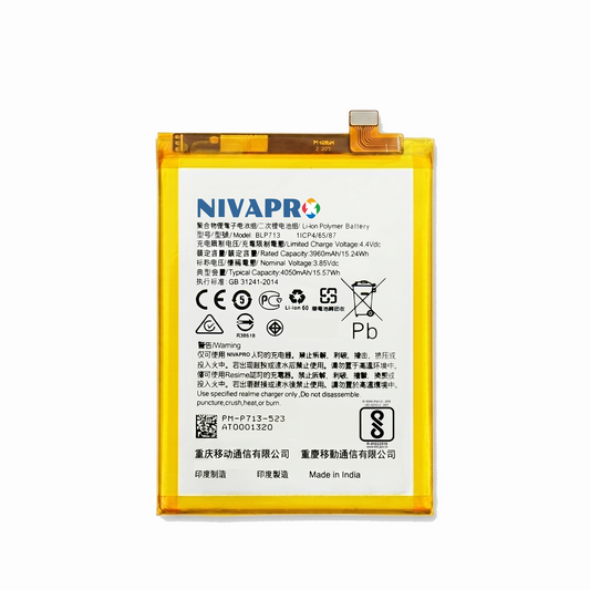 BLP713 for Realme 3 Pro RMX1851 3960mAh Battery with warranty by NIVAPRO