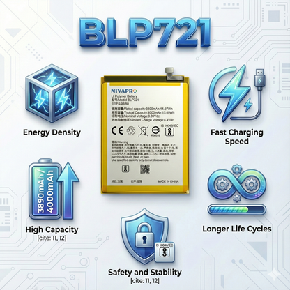 NIVAPRO BLP721  4000mAh Battery