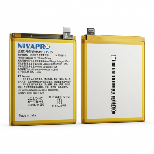 BLP735 for  Oppo Reno 2 (CPH1907) 4000mAh Battery with warranty by NIVAPRO