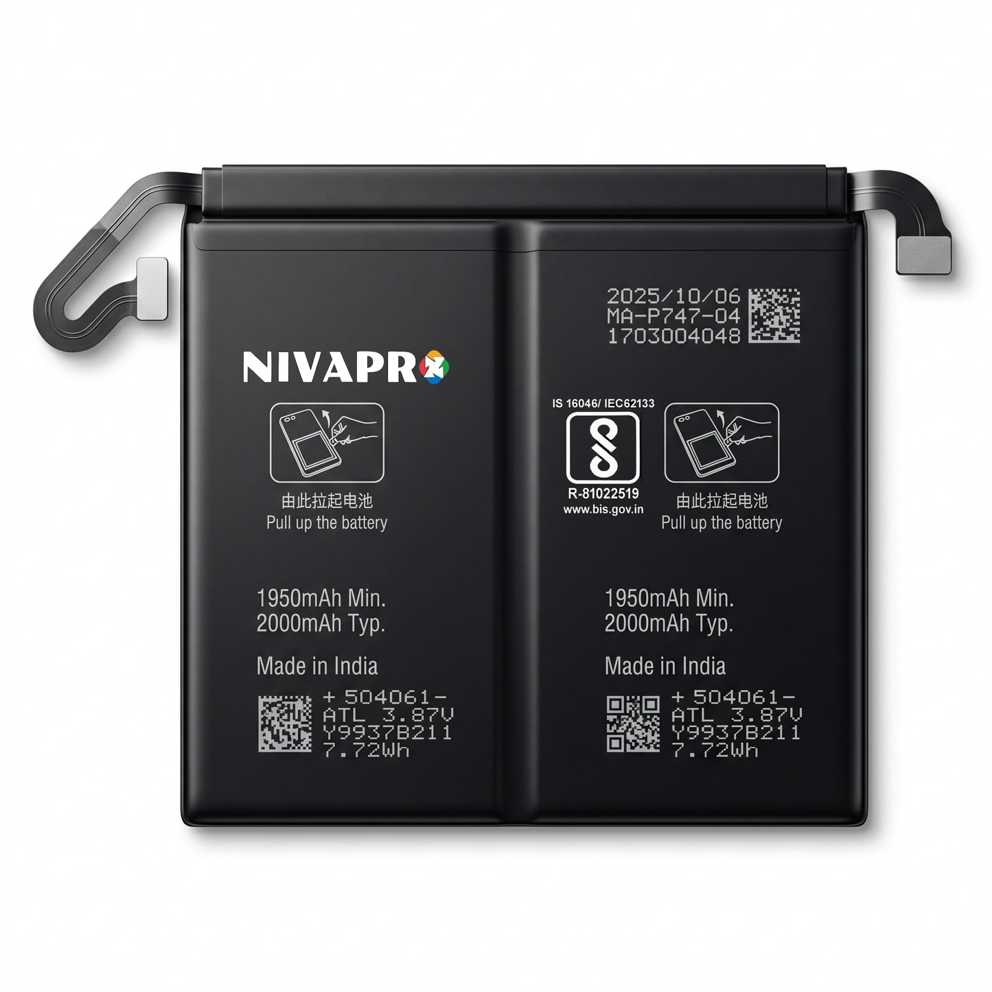 BLP747 for  Oppo Reno Ace 4000mAh Battery with warranty by NIVAPRO