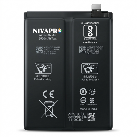 BLP975 for OnePlus 11R 5G 5000mAh Battery  Fast Charge v2.0 and SUPERVOOC  with warranty by NIVAPRO