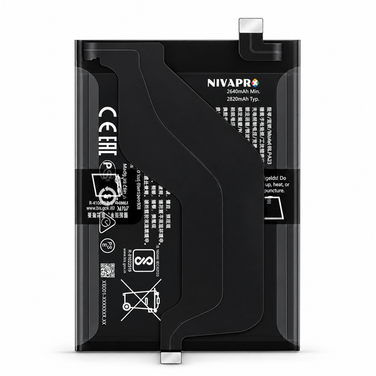 Original BLPA23 for Realme GT5 (150W) smartphone (model RMX3823) 5240mAh  Battery with warranty by NIVAPRO