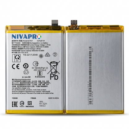 Original BLPA17 for Realme C53 5000mAh  Battery with warranty by NIVAPRO