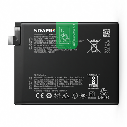 Original BLPA65 for OnePlus Ace 3 Pro (model PJX110) 6100mAh Battery with warranty by NIVAPRO
