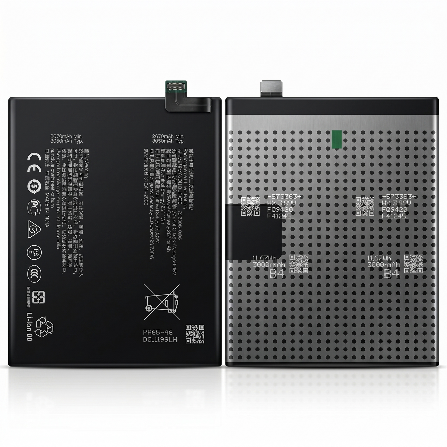Original BLPA65 for OnePlus Ace 3 Pro (model PJX110) 6100mAh Battery with warranty by NIVAPRO