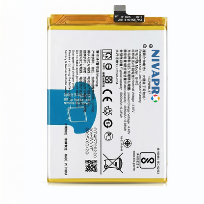 B-M3 for  Vivo Y50 1935 Y30 1938 5000mAh Battery with warranty by NIVAPRO