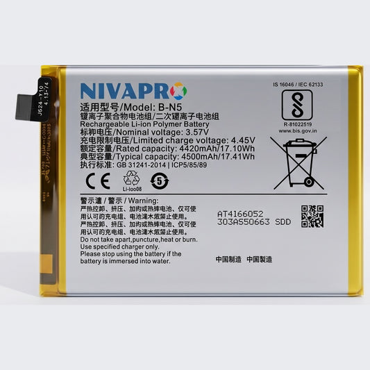 BN5 B-N5 for Vivo X50 Lite 4500mAh Battery with warranty by NIVAPRO