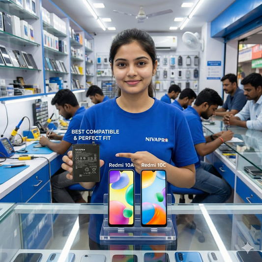 BN5G Compatible for Redmi Note 10A, Redmi Note 10c 5000mAh by NIVAPRO