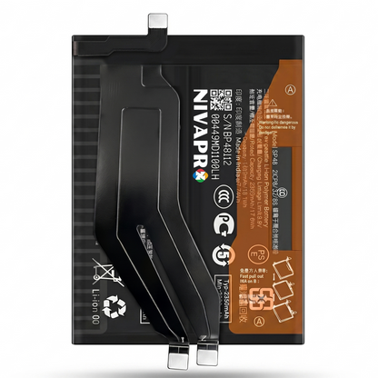 BP48 for Xiaomi Redmi Note 12S/12 Lite/Poco F4 with Warranty by NIVAPRO 4700mAh