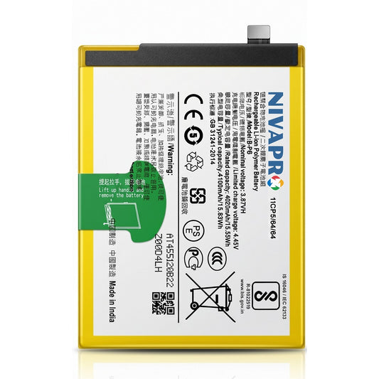 BP6 B-P6 for  Vivo S9e 4100mAh Battery with warranty by NIVAPRO