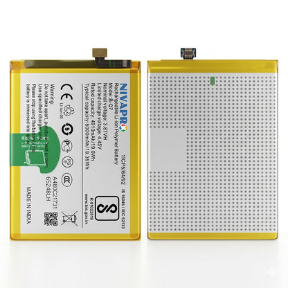 BQ7 B-Q7 for Vivo Y53S  5000mAh Battery with warranty by NIVAPRO