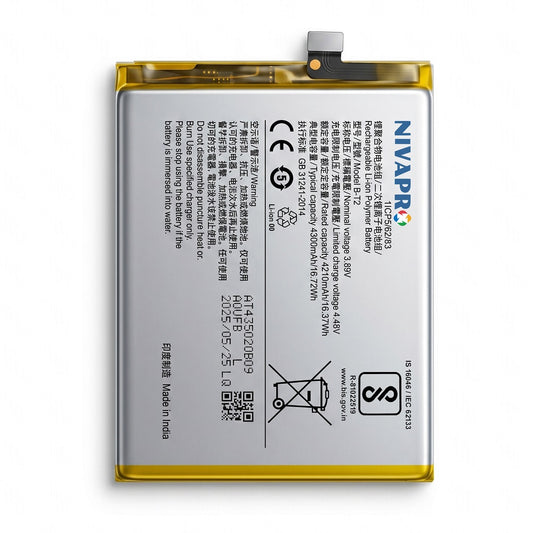 BT2 for Vivo V23 Pro smartphone 4300mAh Battery with warranty by NIVAPRO