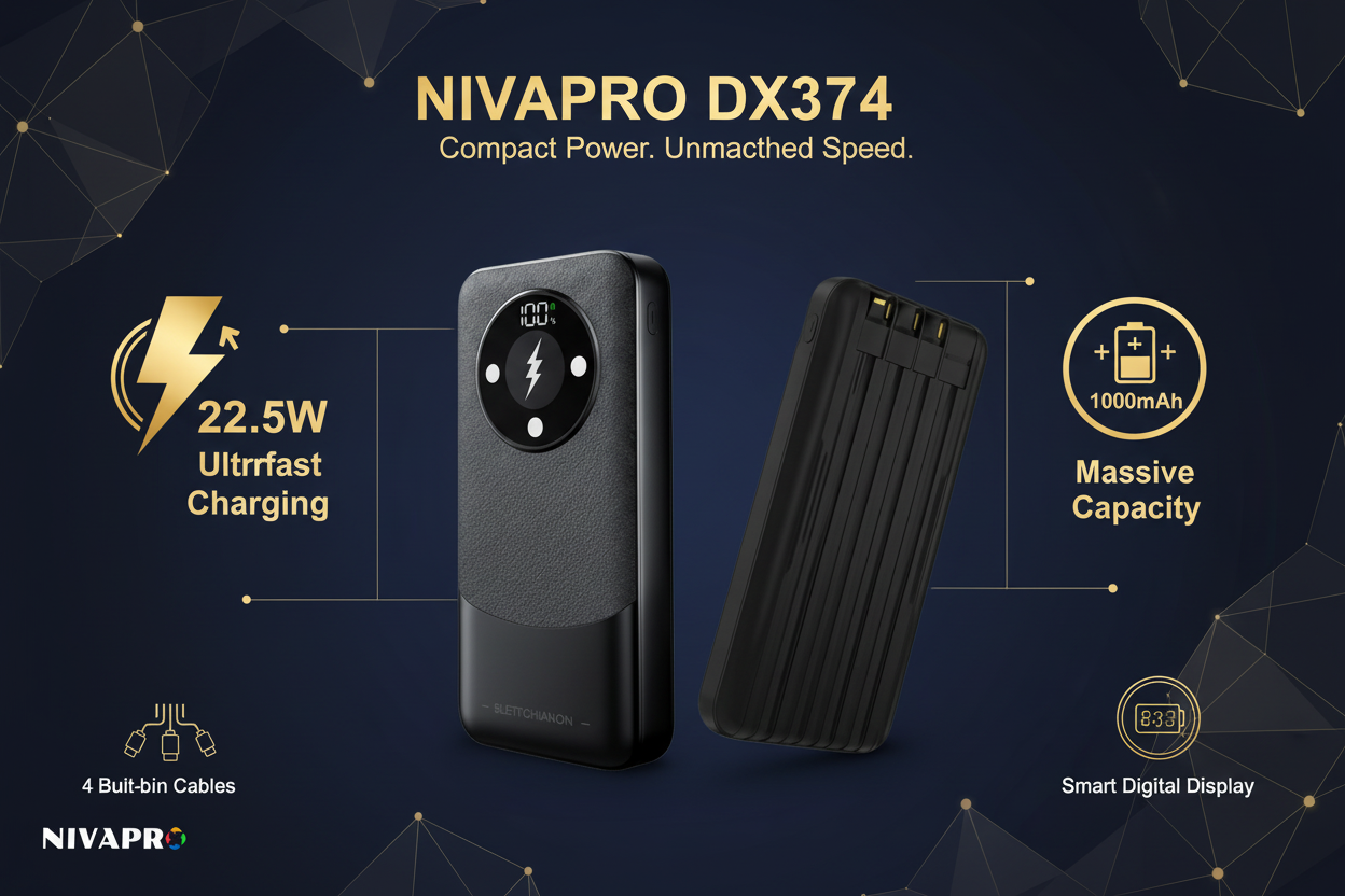 DX374 Power Bank Banner
