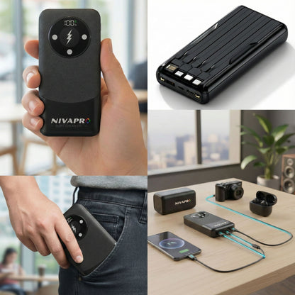 Compact power bank DX374 (10000 mAh)