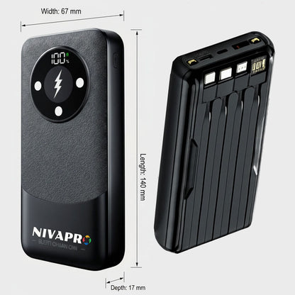 Compact power bank DX374 (10000 mAh)