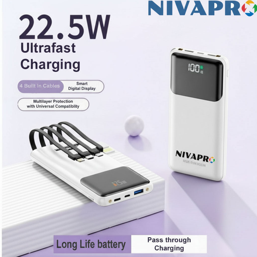 Compact power bank DX419 (10000 mAh)