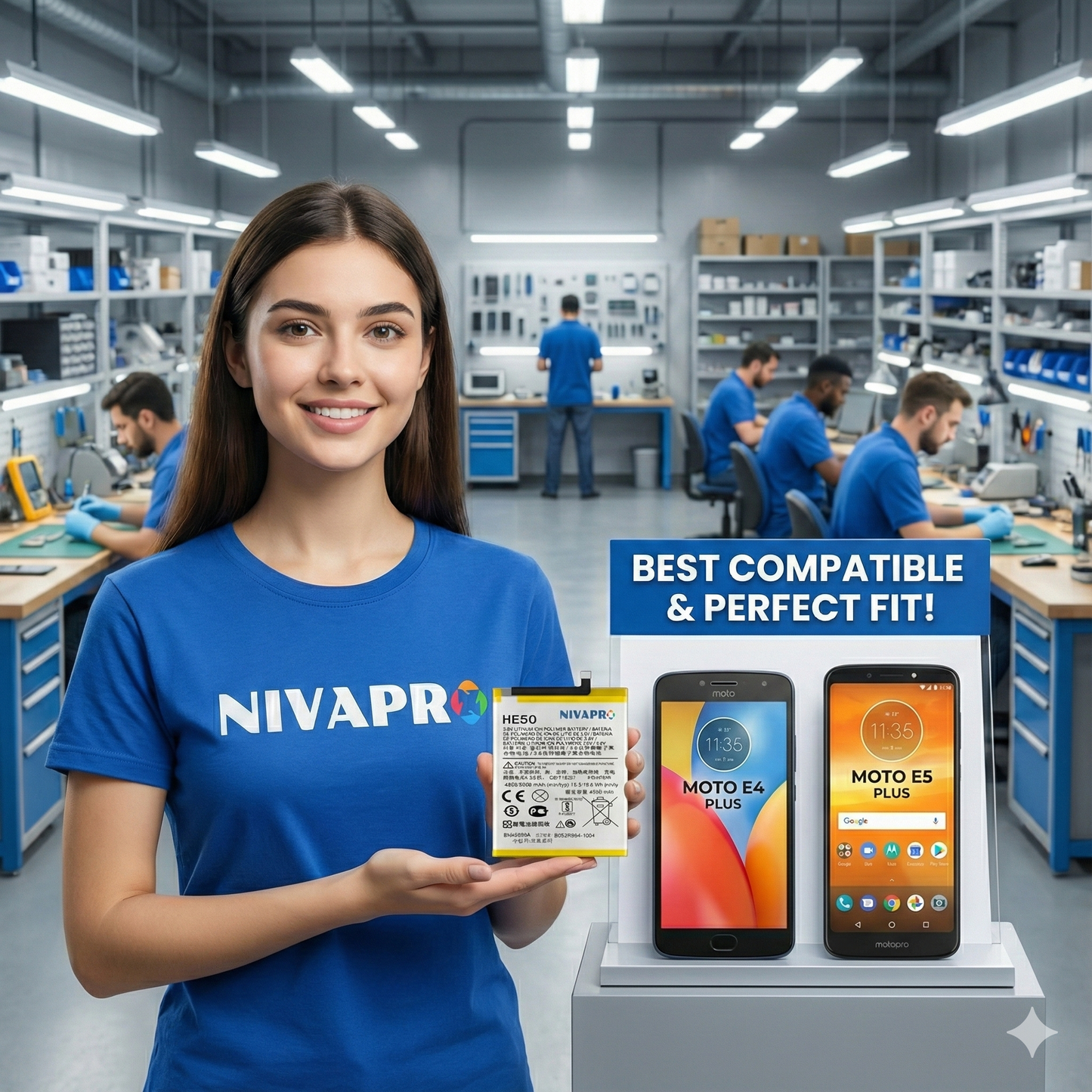NIVAPRO MOTO NT-50 Battery 5000mAh
