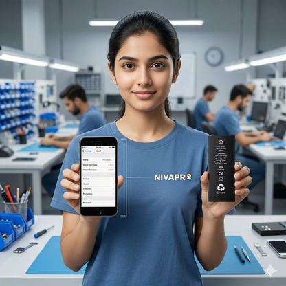 Iphone 6S A1633, A1688, A1691, and A170) 1715mAh  Original Capacity battery by NIVAPRO