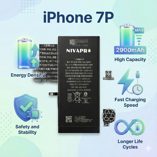 Iphone 7 Plus A1661 | A1784 | A1785 2900mAh battery with Warranty by NIVAPRO